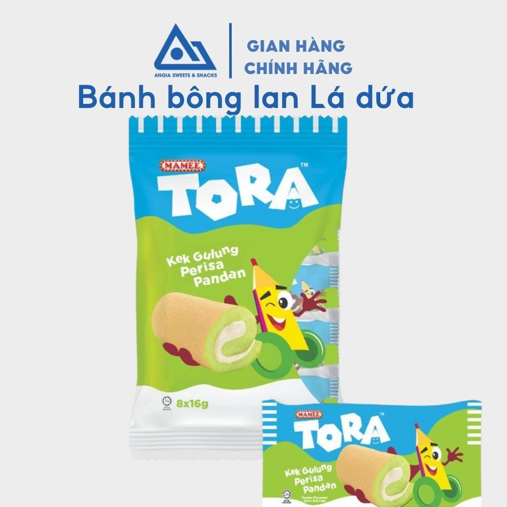 Bánh bông lan cuộn ăn vặt dâu, socola, lá dứa Tora 128 g An Gia Sweets &amp; Snacks