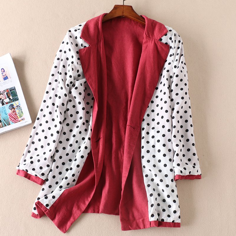 Áo khoác blazer- Áo khoác vest nữ Đũi Việt dày dặn, thời trang nữ thanh lịch Dv16