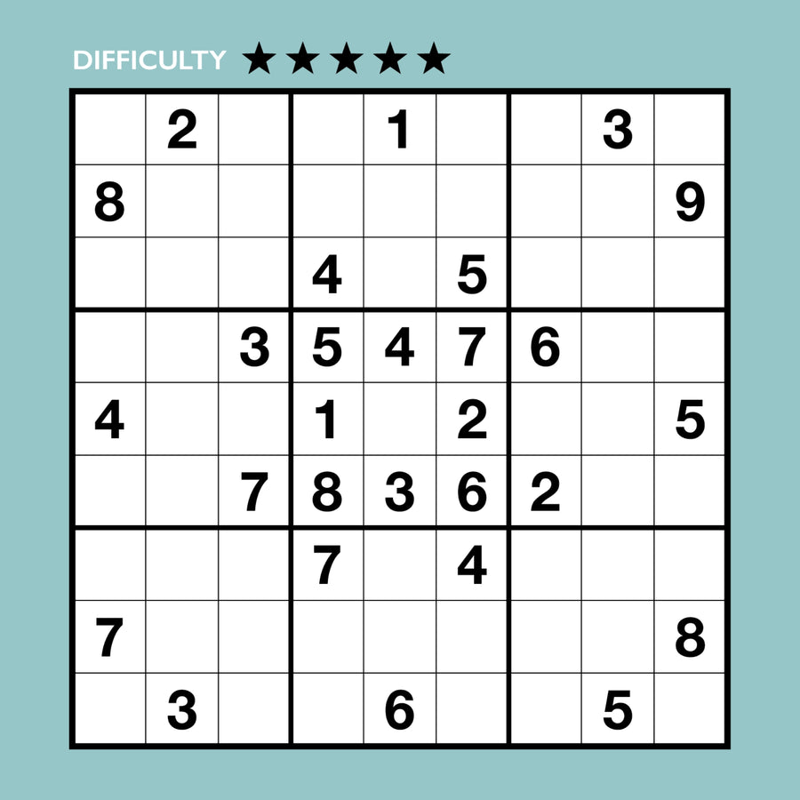 Sách Train Your Brain - Puzzle A Day! - Sudoku