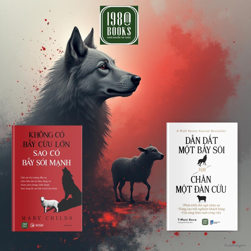 Combo 2 cuốn: Dẫn Dắt Một Bầy Sói Hay Chăn Một Đàn Cừu + Không Có Bầy Cừu Lớn, Sao Có Bầy Sói Mạnh