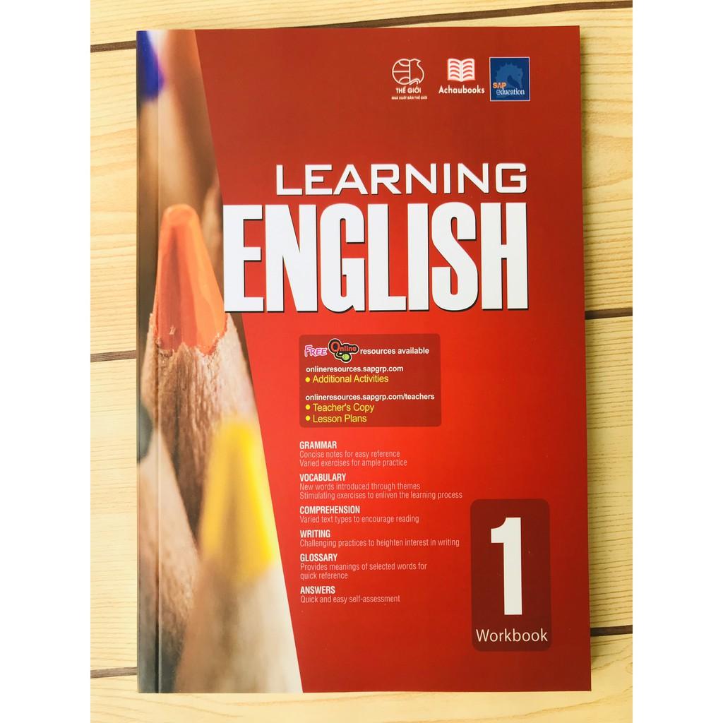 Sách Learning English 1, Dành Cho Học Sinh Lớp 1 ( 6 - 7 tuổi )