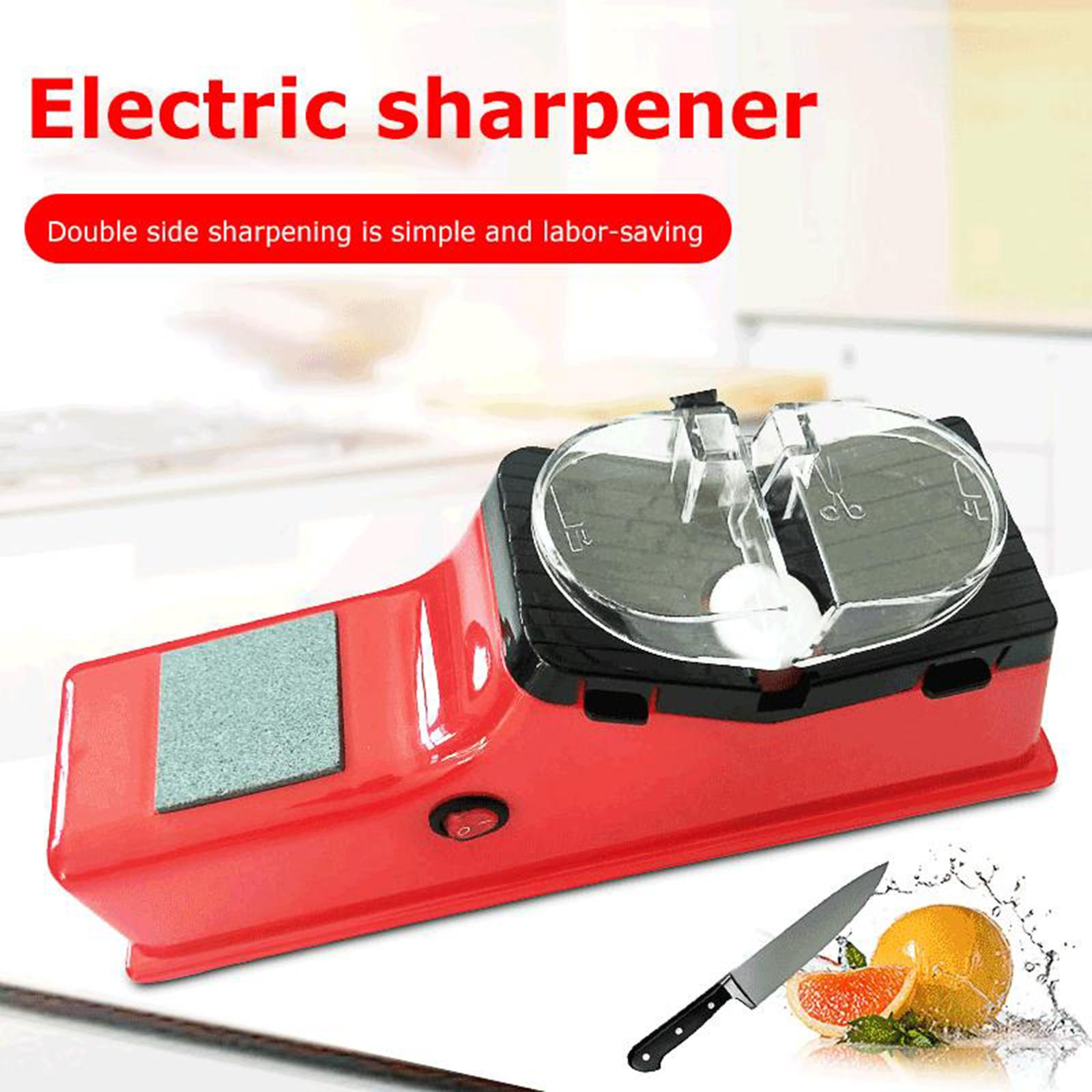 Electric Kitchen Knife Sharpener Scissors Blade Grinding Sharpening Machine