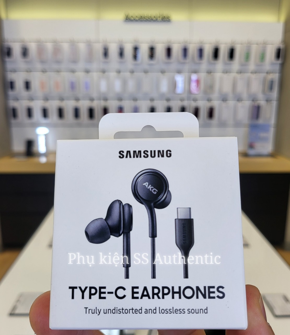 Tai nghe Samsung AKG giắc cắm Type C cho máy Fold / Flip / Note 10, Note 20, S20, S21 - Hàng chính hãng