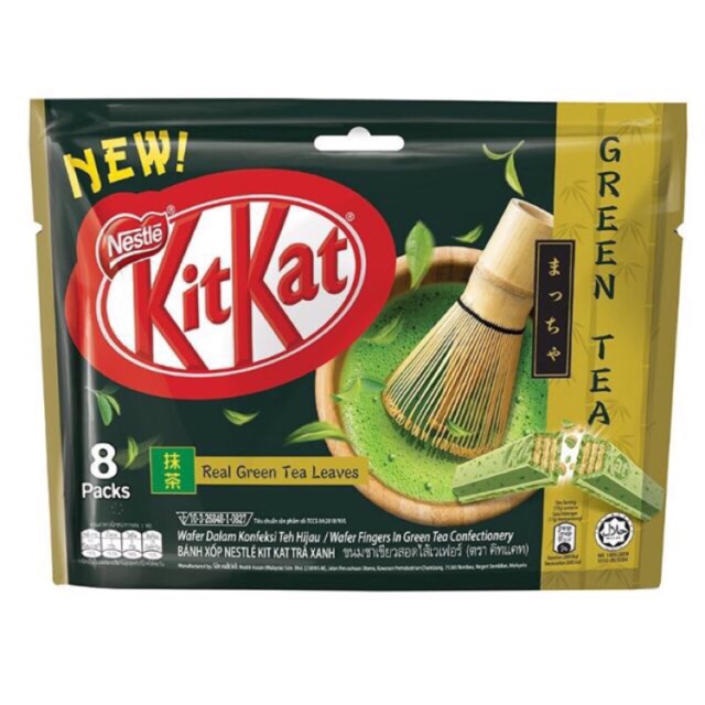 [CHÍNH HÃNG] THANH BÁNH XỐP KITKAT SOCOLA 2F/4F (SOCOLA/TRÀ XANH