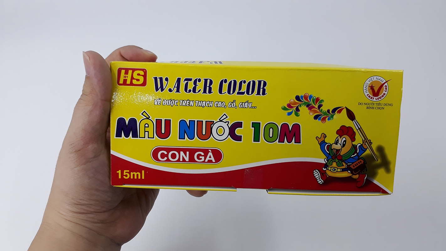 Màu Nước Con Gà MN-002 (10 Màu)