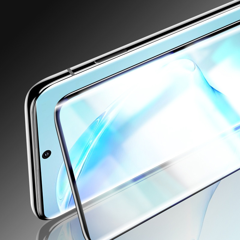 Miếng dán cường lực 3D full màn hình cho Samsung Galaxy S20 Plus / Samsung Galaxy S20 Ultra 5G hiệu Leeu Design _ Hàng Nhập Khẩu
