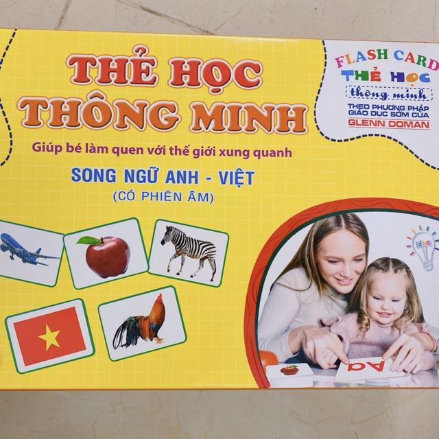 Thẻ học thông minh song ngữ anh việt