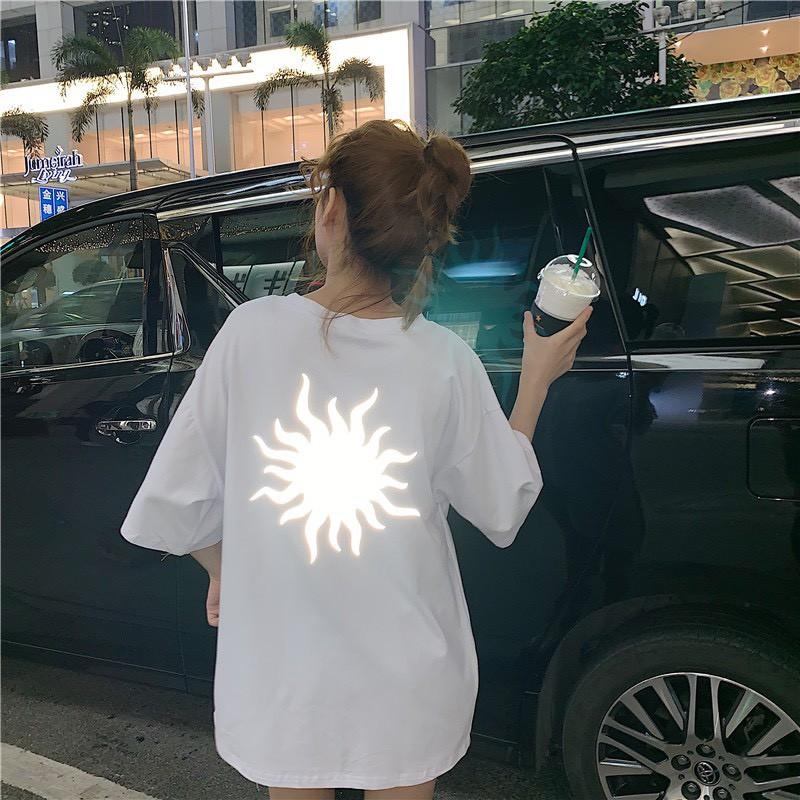 Áo Thun Phản Quang Unisex - Mặt trời