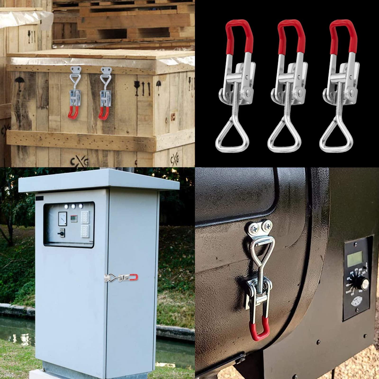 Máy căng, đòn bẩy giữ công suất cửa thanh cửa Cóc buộc chặt đầu gối nhỏ nút Tensioner nút Chuyển đổi chốt 100kg