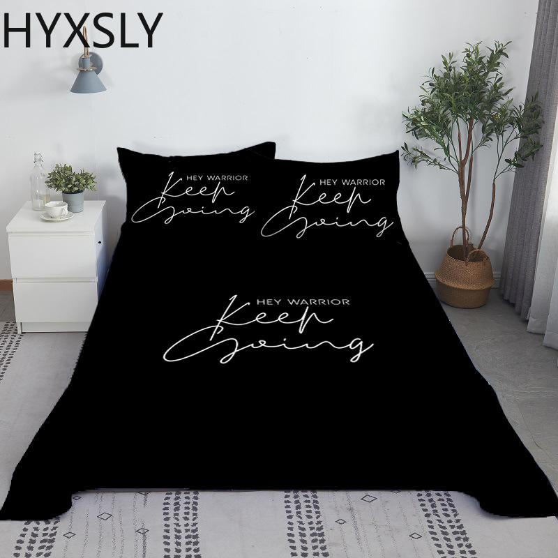 Đen Nữ Hoàng Trắng Vua Giường 2/3 Món Kỹ Thuật Số In Cho Người Lớn Polyester Giường Tấm Phẳng Với áo Gối Chăn Ga Trải Giường