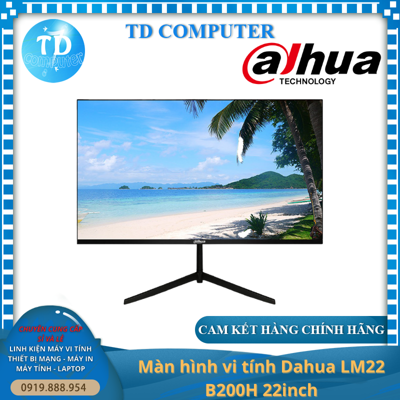 Màn hình vi tính Dahua LM22 B200H 22inch - Hàng chính hãng DSS phân phối