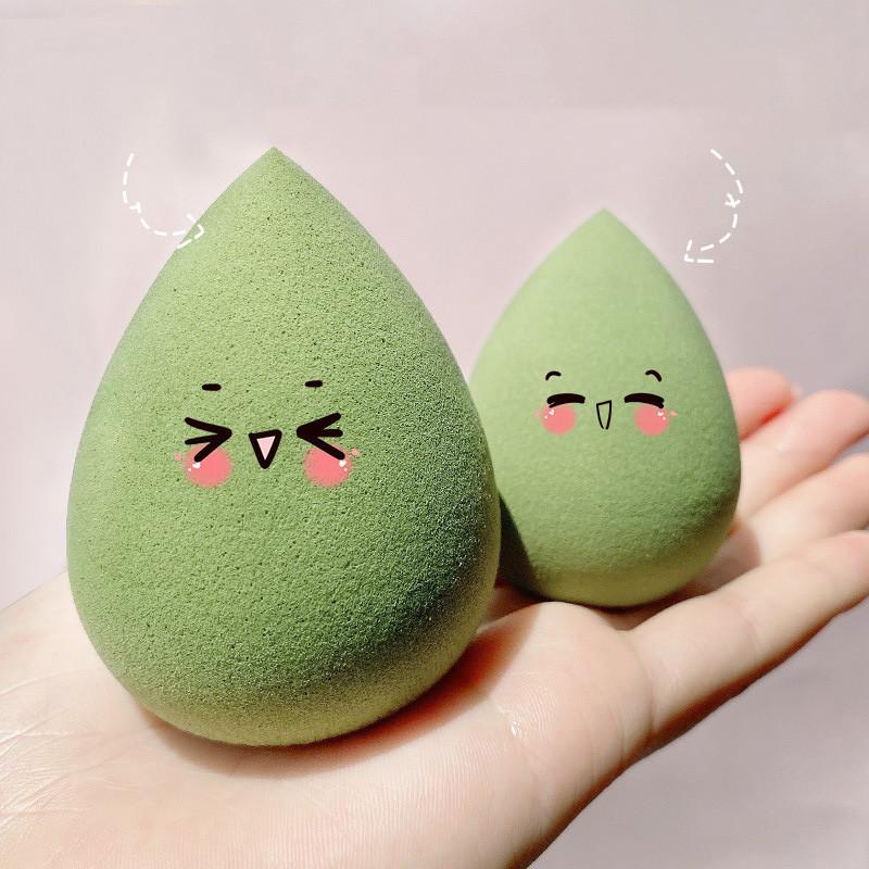 Set 4 Mút Trang Điểm Hình Trứng / Khô / Ướt Mềm Mại