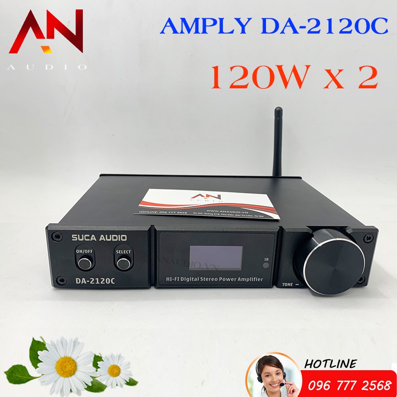 Amply tích hợp giải mã DAC DA2120C - Hàng Chính Hãng.