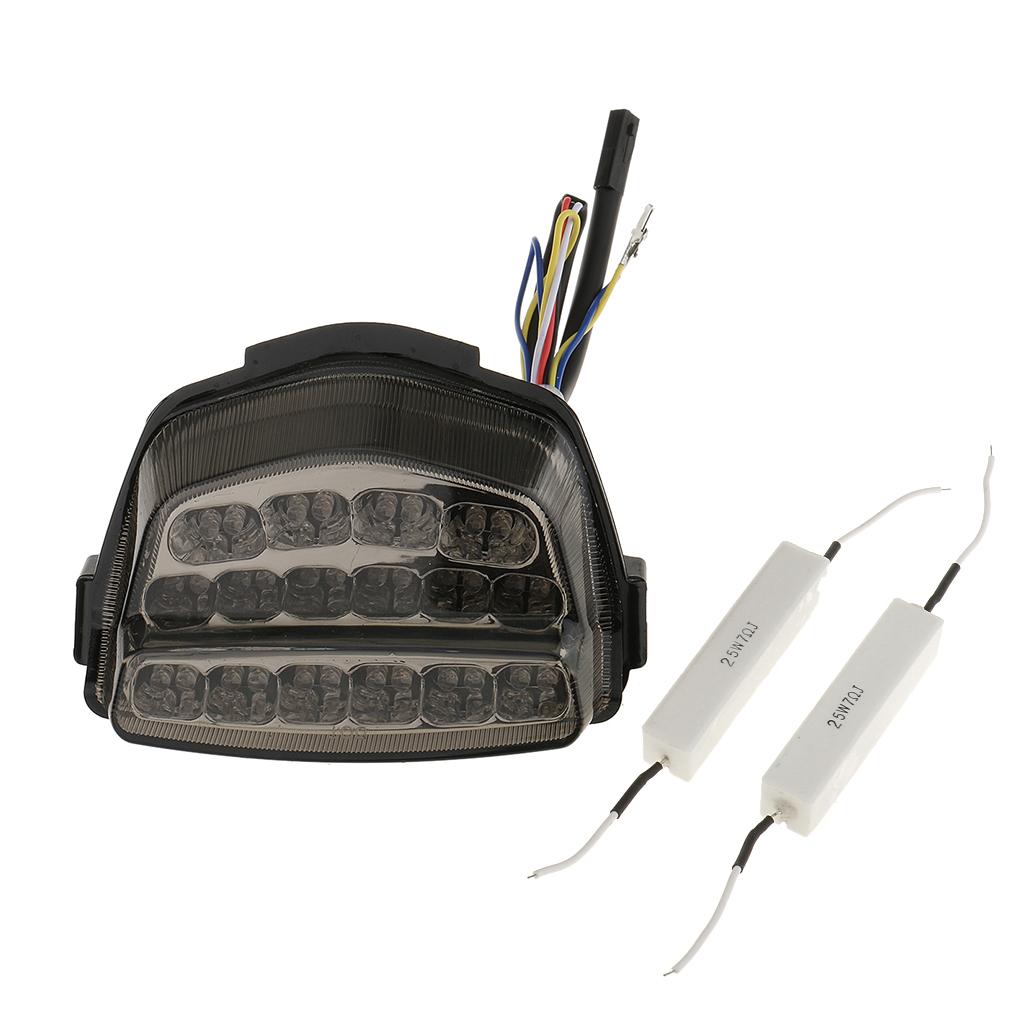 Replacement Smoke Lens Red LED Integrated Tail Light Fits for 2008-2016 Honda CBR 1000RR