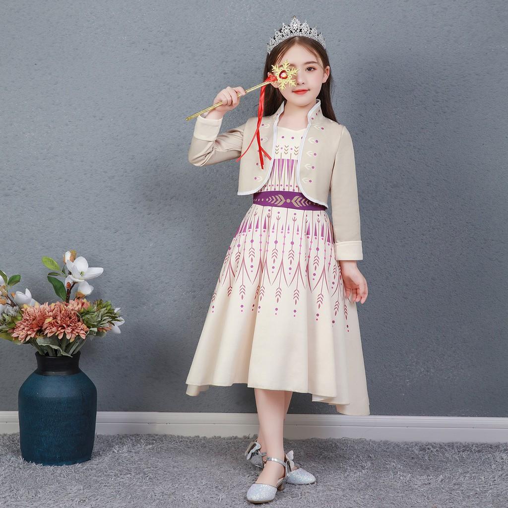 Đầm Công Chúa Anna Phim Frozen 2 D16