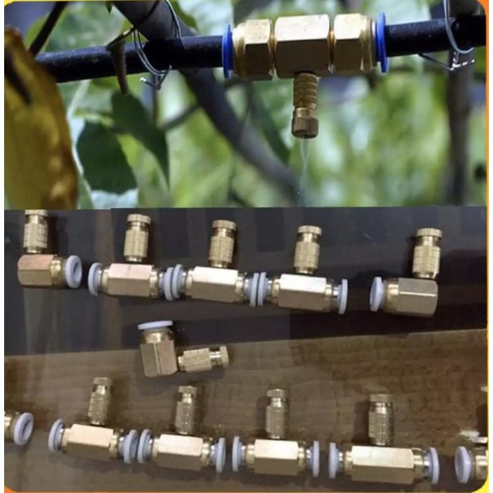 Bộ phun sương tưới lan, phun sương làm mát đủ phụ kiện