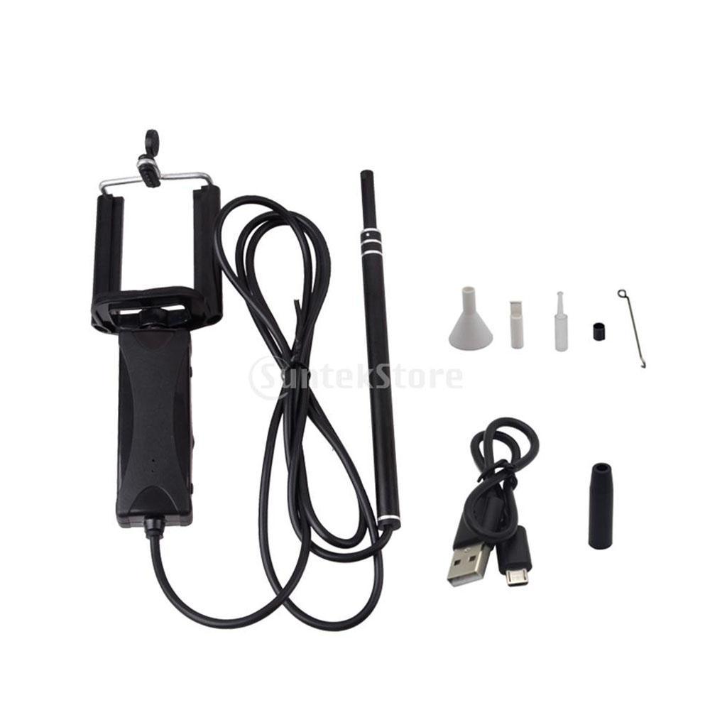 WiFi Megapixel Visual Ear Pick Earpick - Ear Cleaning USB Borescope - Ear Spoon HD Camera LED