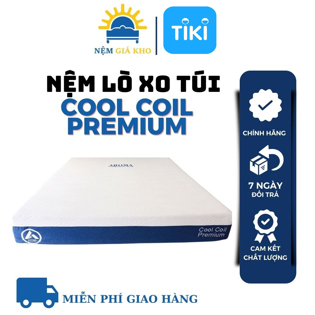 Nệm Lò Xo Aroma Cool Coil Premium