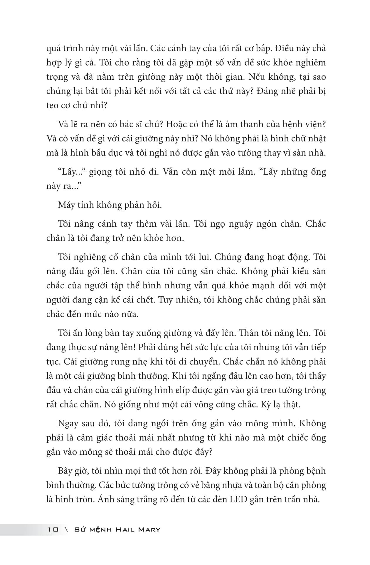 Sách - Sứ Mệnh Hail Mary - Project Hail Mary