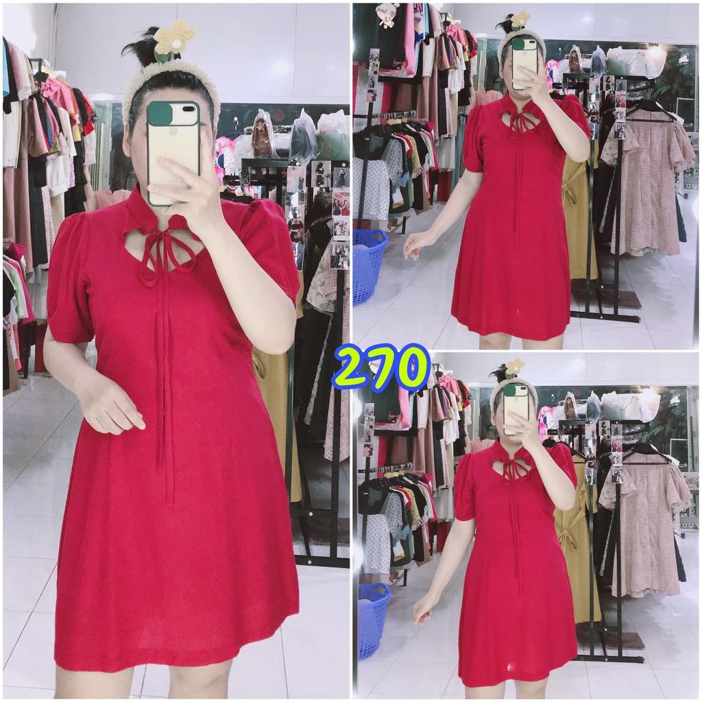 ĐẦM BIGSIZE SUÔNG CỔ TÀU 58-89KG