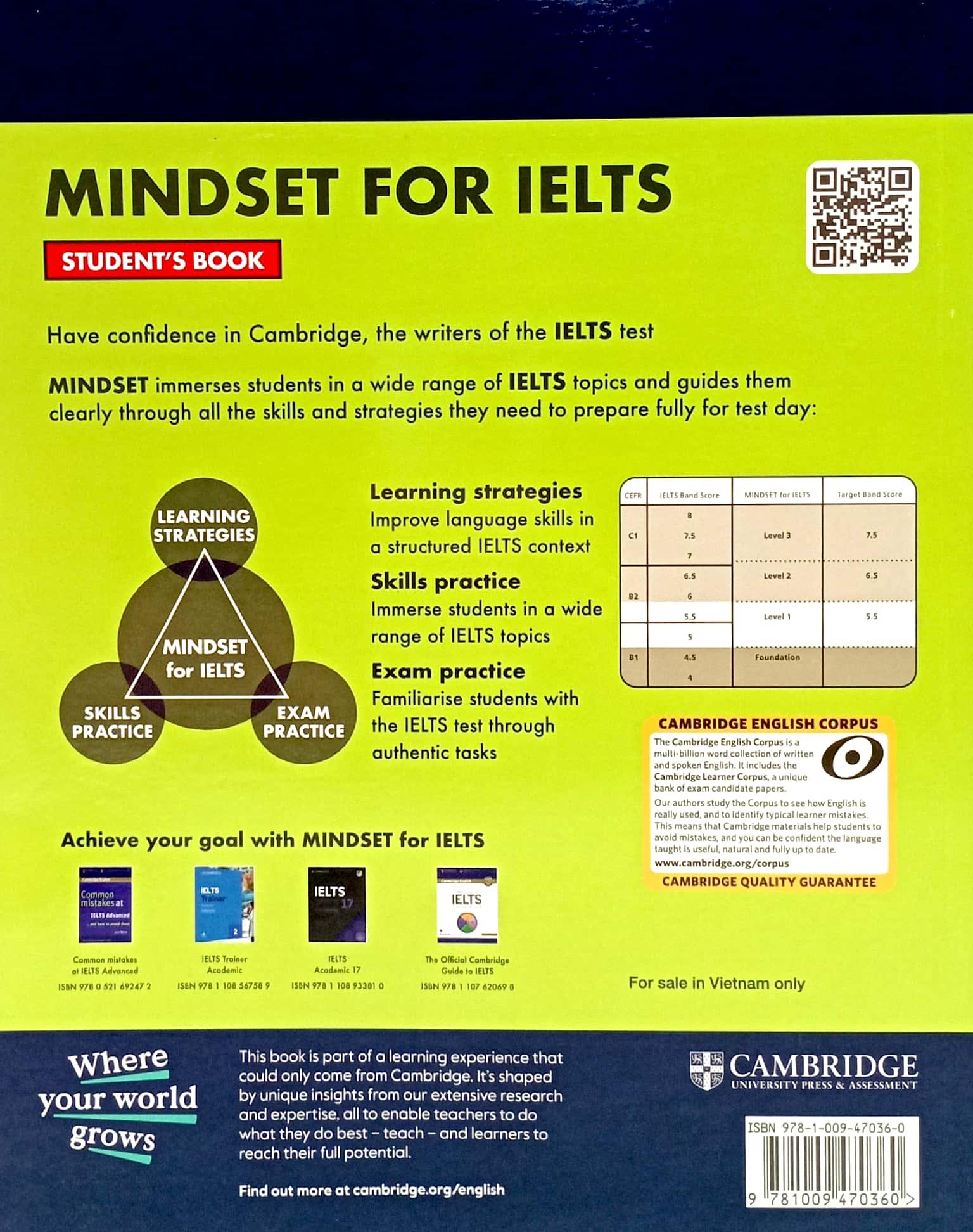 Sách - Mindset For IELTS Level 2 Student’s Book With Updated Digital Pack