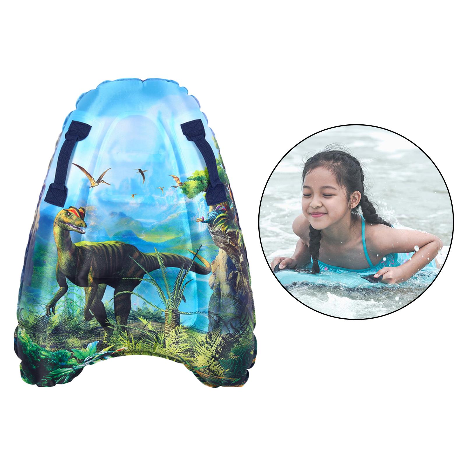 Inflatable Body Board Surfboard Float Board Children Float Toy Dinosaur