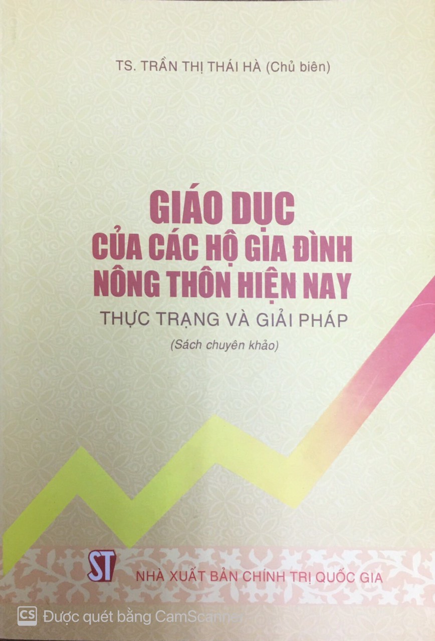 Giáo dục của các hộ gia đình nông thôn  hiện nay  - Thực trạng và giải pháp