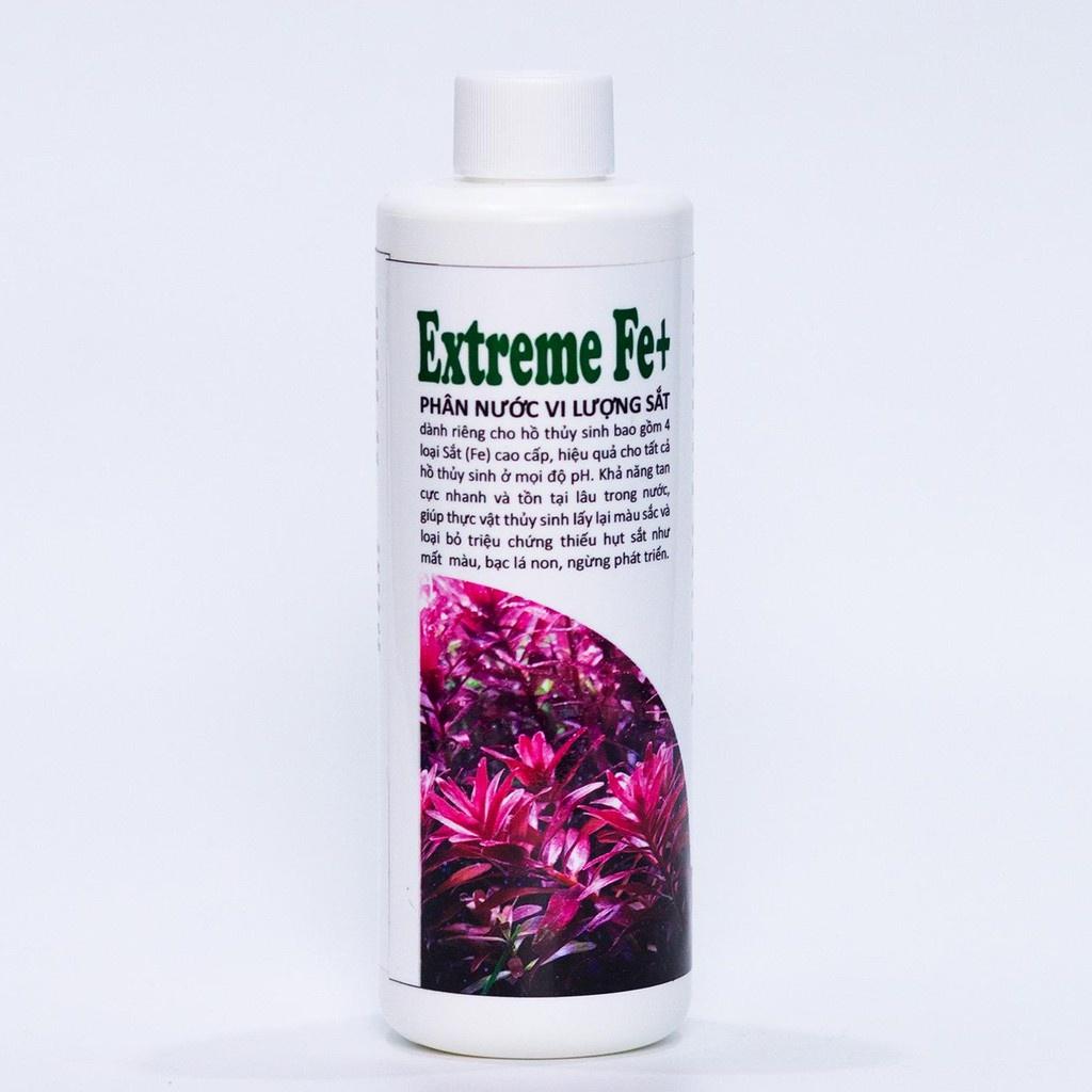 Phân nước thủy sinh cung cấp sắt Extreme Fe+ - Phân nước vi lượng bể thủy sinh - hồ cá cảnh - phụ kiện cá cảnh - shopleo