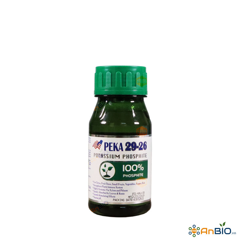 Phân Bón Lá PEKA 0-29-26 Chai 240ml KÍCH NỤ KÍCH HOA – TO TRÁI NẶNG KÝ