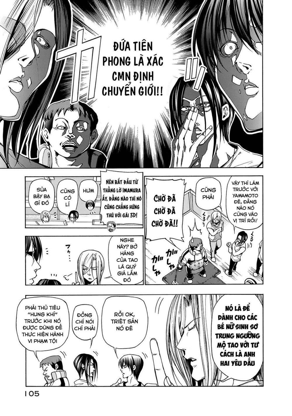 cô gái thích lặn - grand blue chapter 32 9