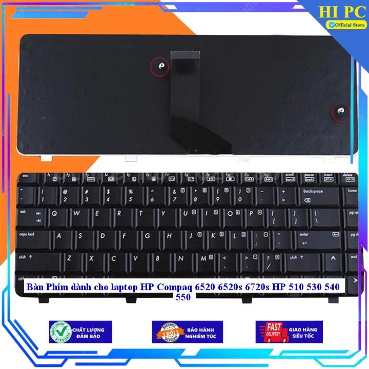 Bàn Phím dành cho laptop HP Compaq 6520 6520s 6720s HP 510 530 540 550 - Hàng Nhập Khẩu