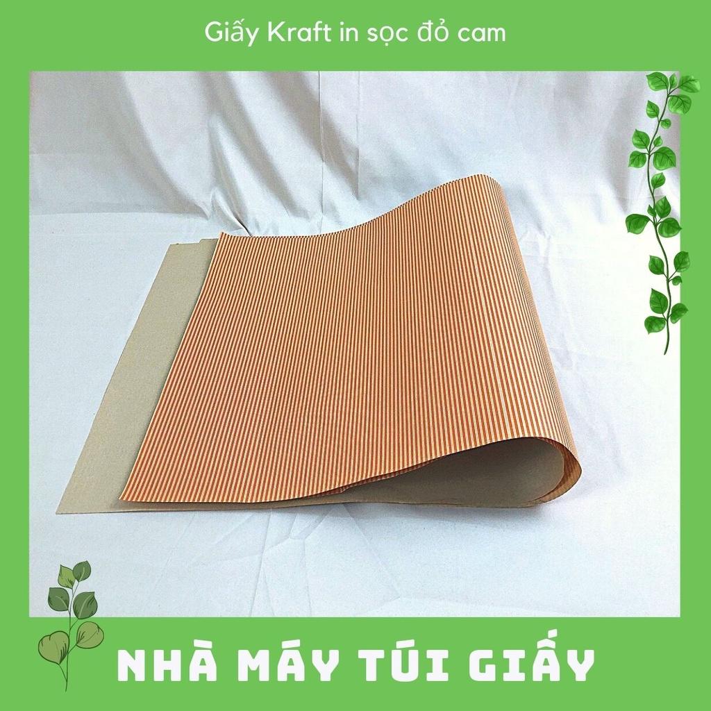 Tờ giấy Kraft - Xi măng gói quà, giấy gói hoa, vẽ giấy rập. đa năng