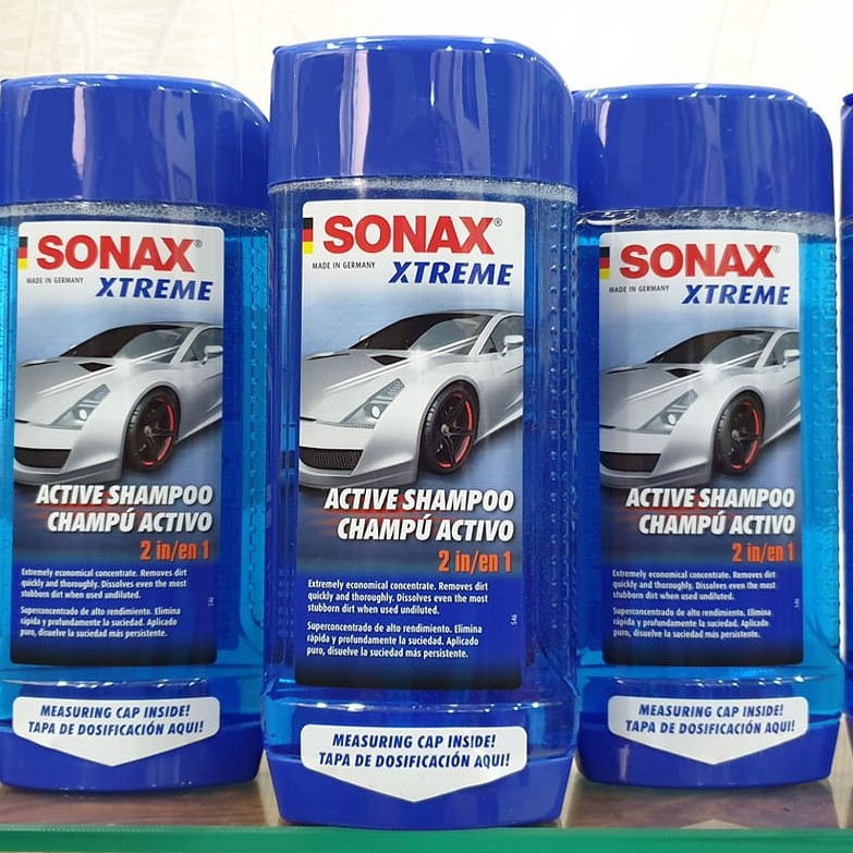 Nước Rửa Xe Đậm Đặc 2 trong 1 Sonax Xtreme Active Shampoo 214200 500ml