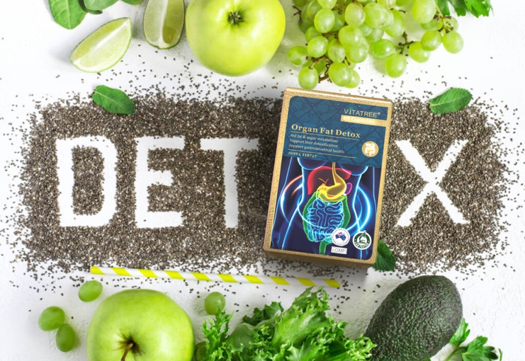 Viên uống thải độc mỡ nội tạng Vitatree Organ Fat Detox