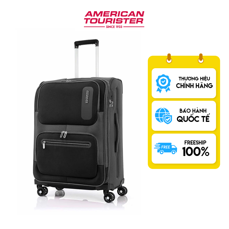 Vali kéo American Tourister Maxwell Spinner TSA