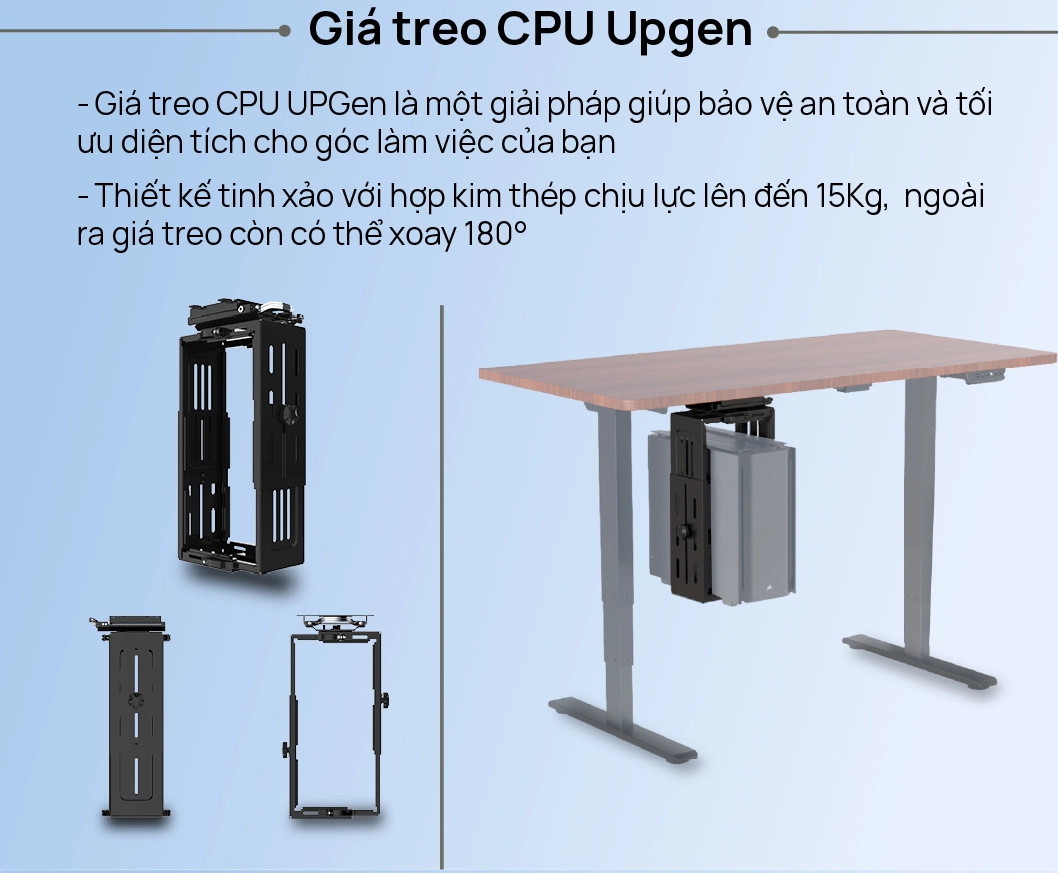 Giá treo CPU UPGen - Hàng Chính Hãng