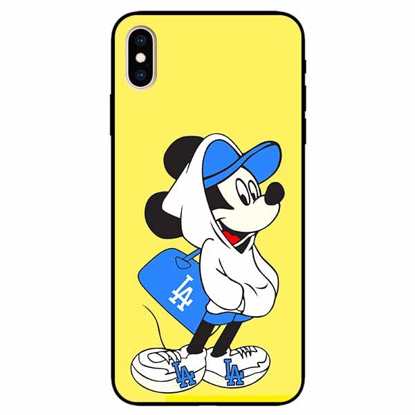 Ốp lưng dành cho Iphone X / Xs mẫu Chú Chuột Đeo Túi