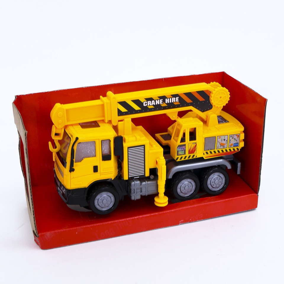 Xe Cẩu Nhạc Đèn 3d Tự Tránh Vật Cản Bằng Nhưạ Cao Cấp Hàng Việt Nam