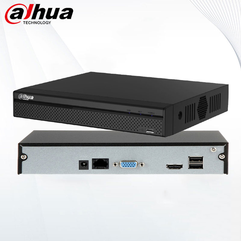 Đầu ghi Dahua IP 8 kênh NVR1108HS, 8 kênh, chuẩn nén H265, hỗ trợ ổ cứng 8TB, kết nối P2P - Hàng chính hãng bảo hành 24 tháng