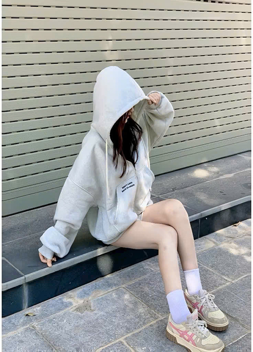 Áo Khoác Form Boxy Chất Nỉ Bông Nón Trùm Lớn Có Túi Trong 2 Size L, Xl Có Thể Mặc Cặp