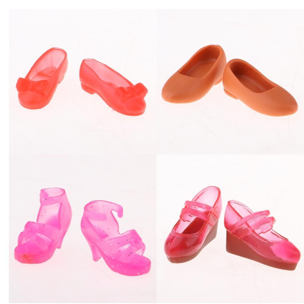 Handmade Doll Jelly Shoes for Blythe 1/6 BJD Doll 12inch Girl Doll Accessory