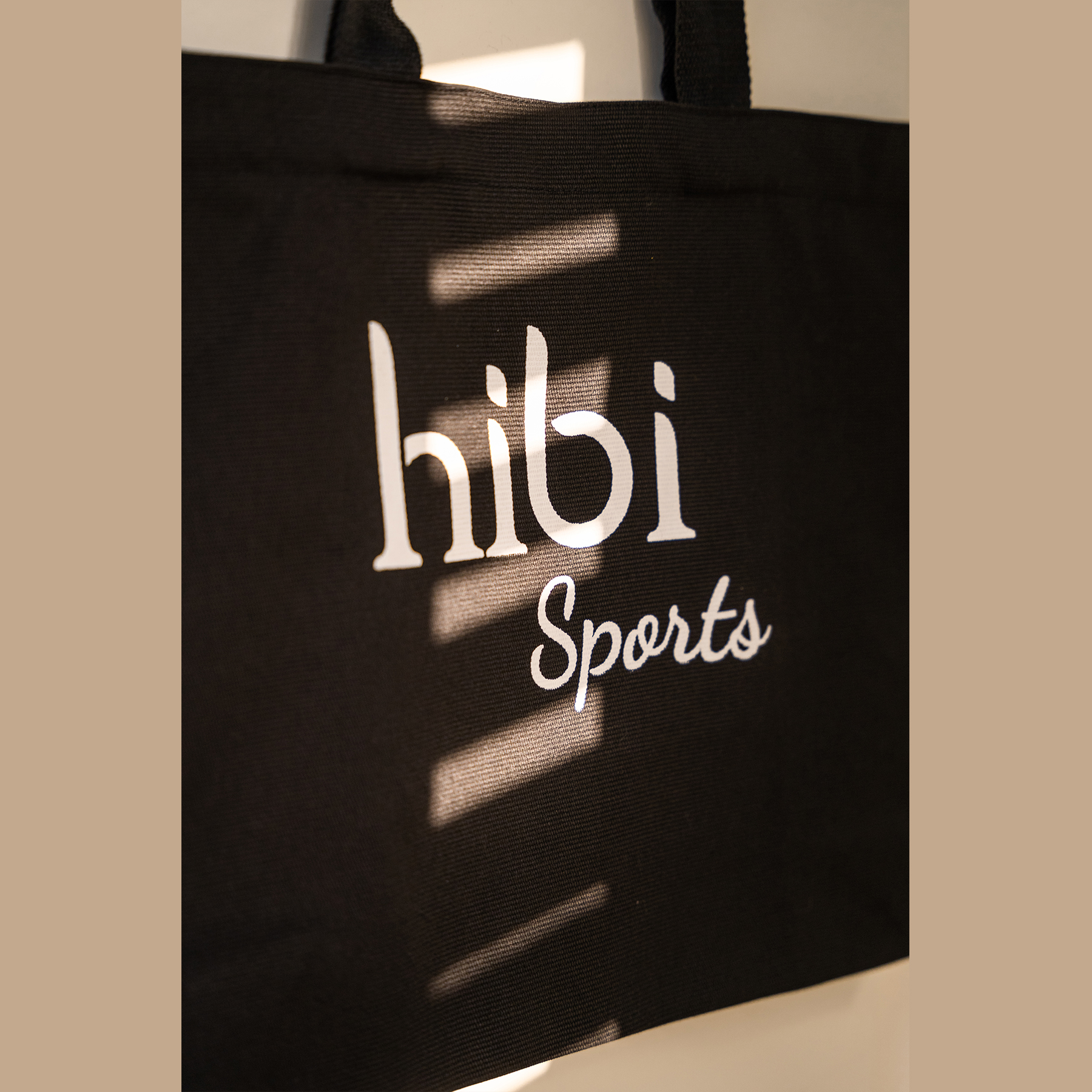 Túi tote đựng đồ tập thời trang nam nữ Hibi Sports A004, chất liệu Canvas cao cấp, có khóa kéo và túi trong