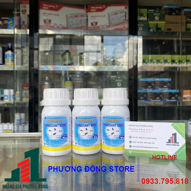 Thuốc diệt muỗi và côn trùng TERMOSANT 10SC_ chai 100ml