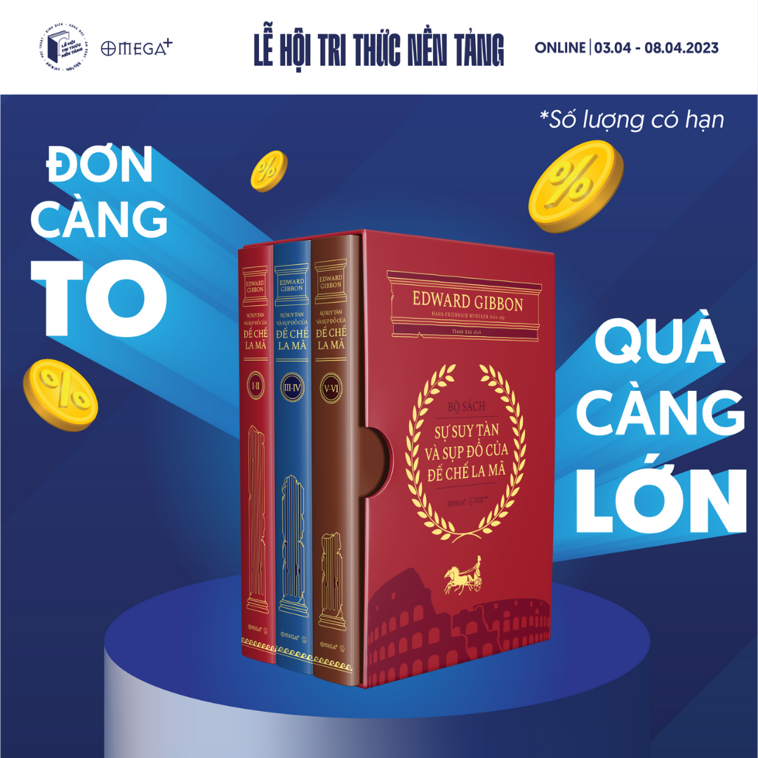 Bộ Sách Sự Suy Tàn Và Sụp Đổ Của Đế Chế La Mã