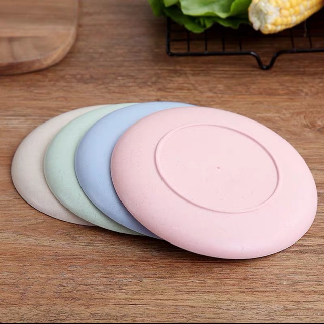 Combo 6 đĩa nhựa lúa mạch cao cấp tiện lợi HBH