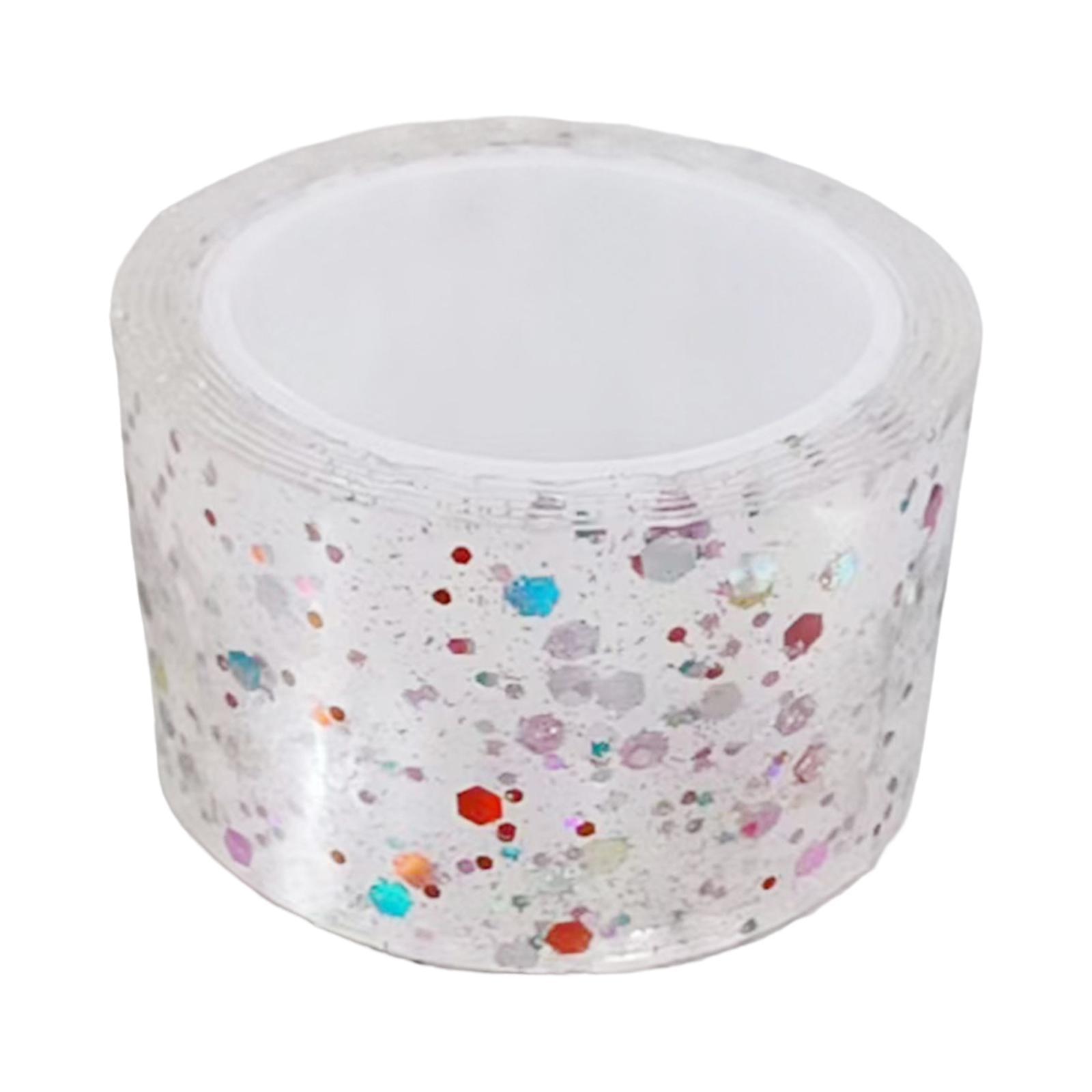 Glitter Traceless Double Sided Non Marking for Classroom DIY Craft Supplies