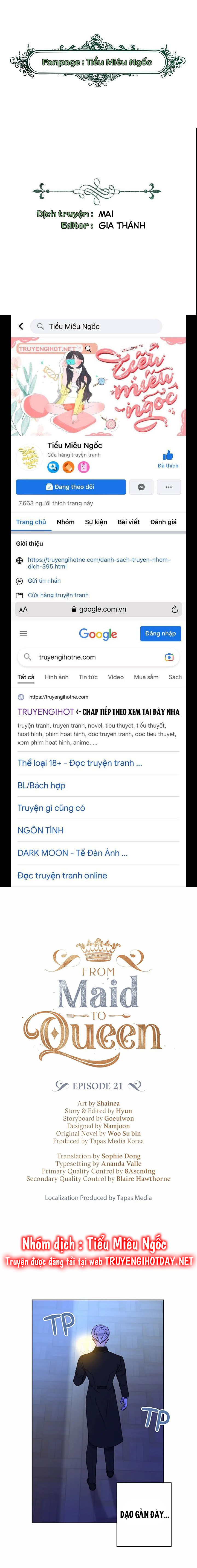 từ hầu gái tôi đã trở thành hoàng hậu chapter 21.1 1