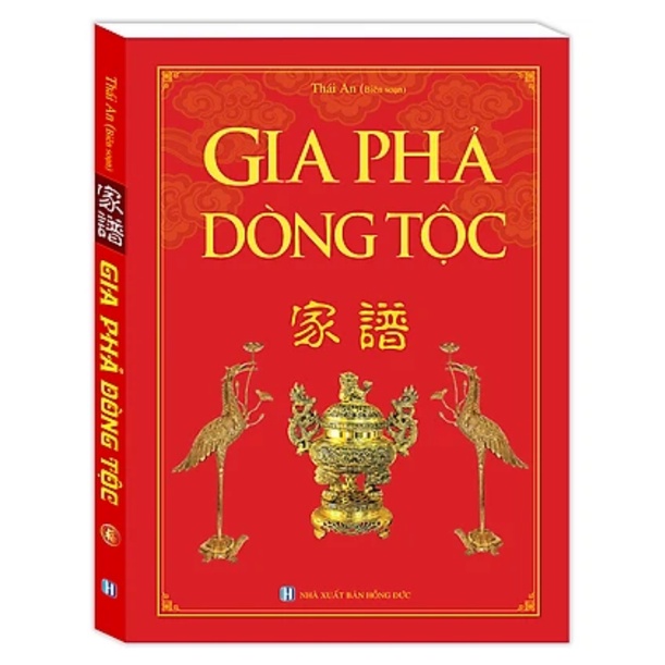 Sách - Gia phả dòng tộc (bìa cứng tái bản)