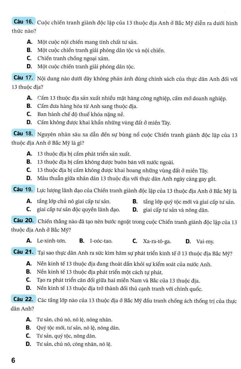 Phát Triển Năng Lực Lịch Sử 8 - ND