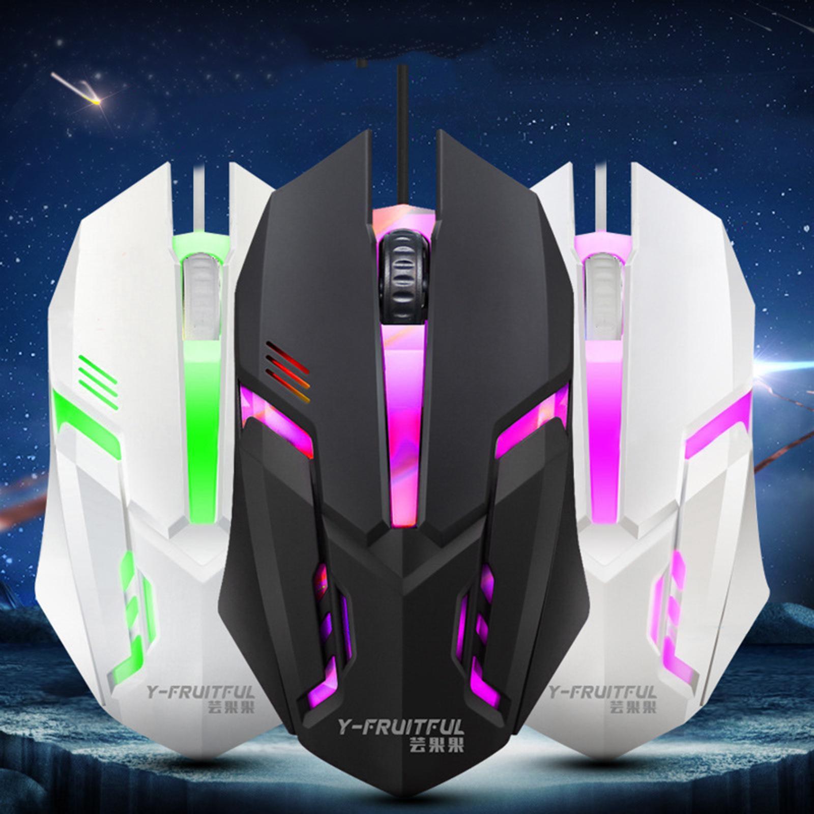 USB Gaming Mouse Mice for Gaming Computer Work Universal Comfortable